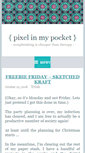 Mobile Screenshot of pixelinmypocket.com